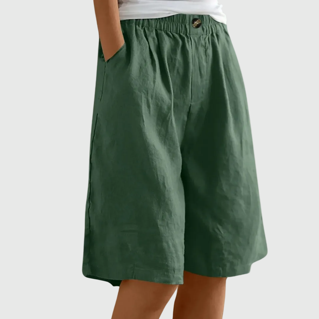 Sofies Oslo Butikk | Vide shorts med elastisk linning Ella