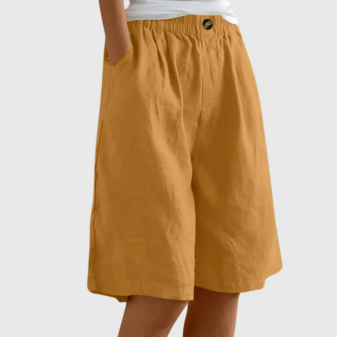 Sofies Oslo Butikk | Vide shorts med elastisk linning Ella