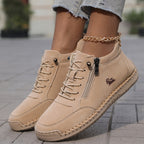 Mila – Komfortable ortopediske sneakers med glidelås