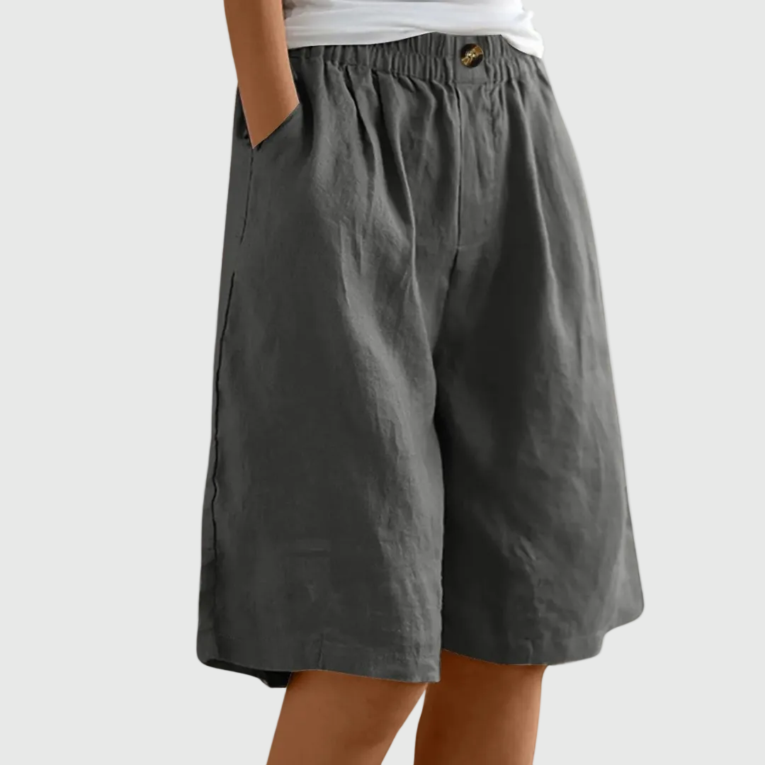 Sofies Oslo Butikk | Vide shorts med elastisk linning Ella