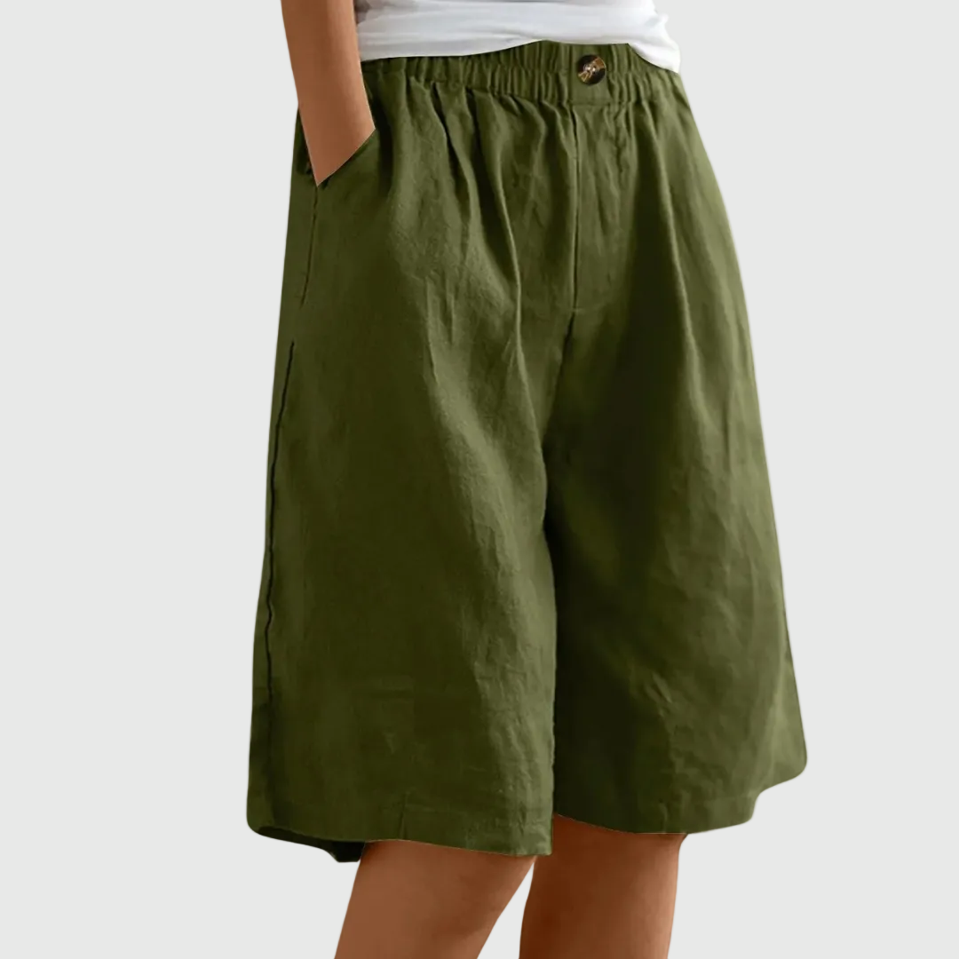 Sofies Oslo Butikk | Vide shorts med elastisk linning Ella