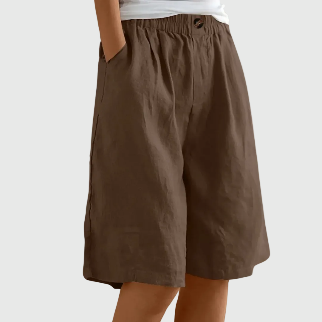 Sofies Oslo Butikk | Vide shorts med elastisk linning Ella