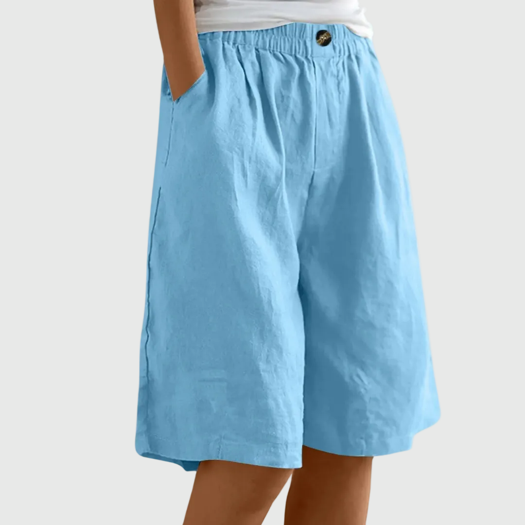 Sofies Oslo Butikk | Vide shorts med elastisk linning Ella