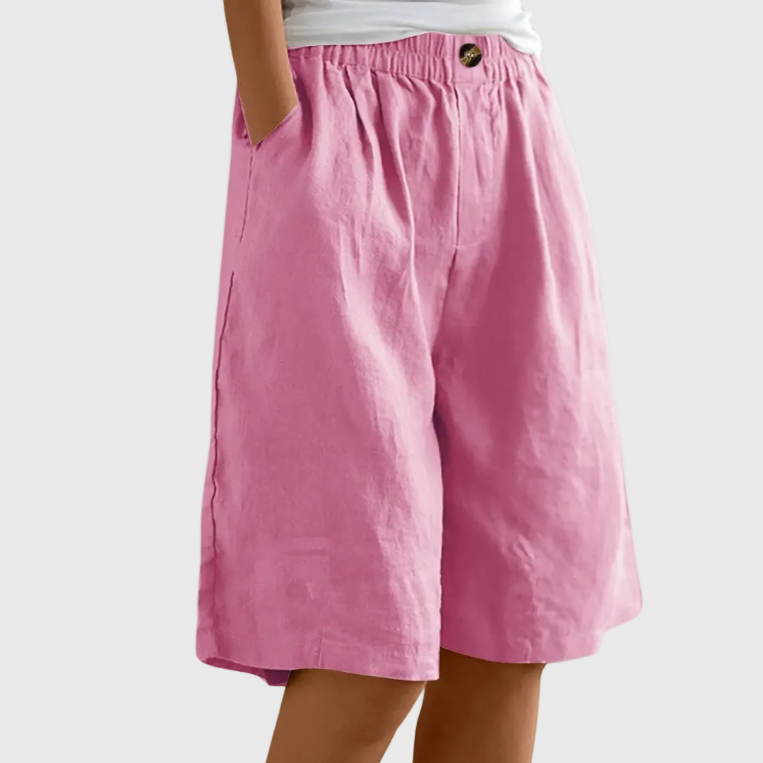 Sofies Oslo Butikk | Vide shorts med elastisk linning Ella