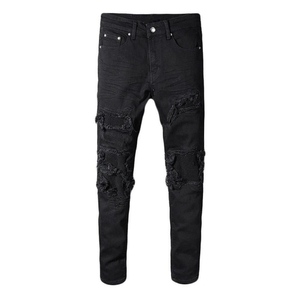 Helt svarte jeans