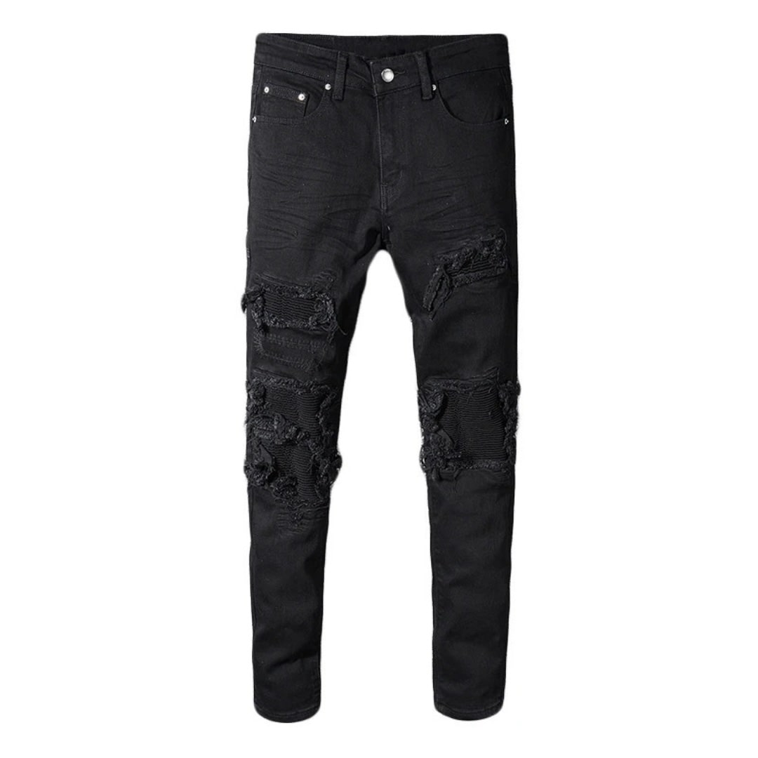 Helt svarte jeans