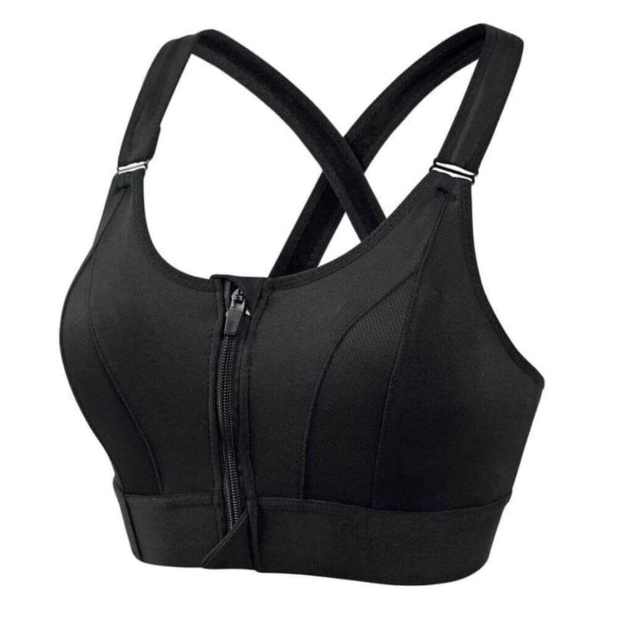 FlexBra™ – Sports-BH med Glidelås og Push-Up Effekt