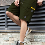 Norman – Casual Cargo-Shorts med Flere Lommer