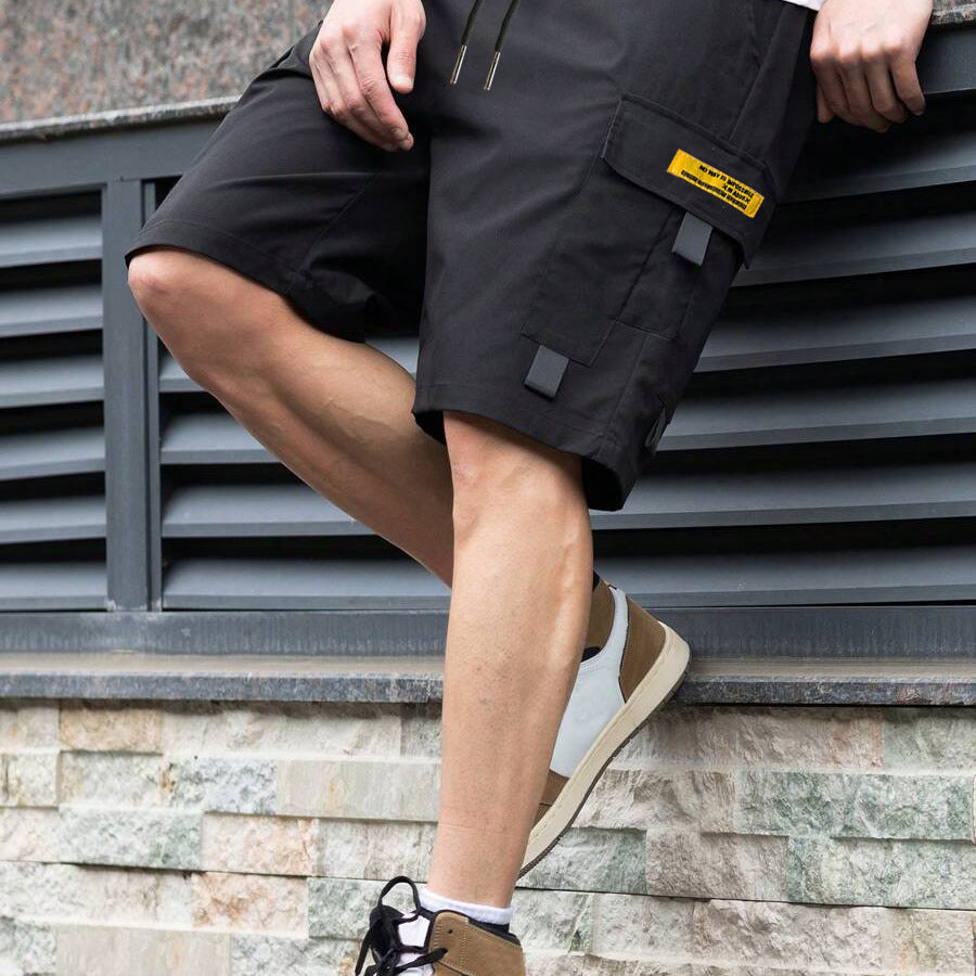 Norman – Casual Cargo-Shorts med Flere Lommer