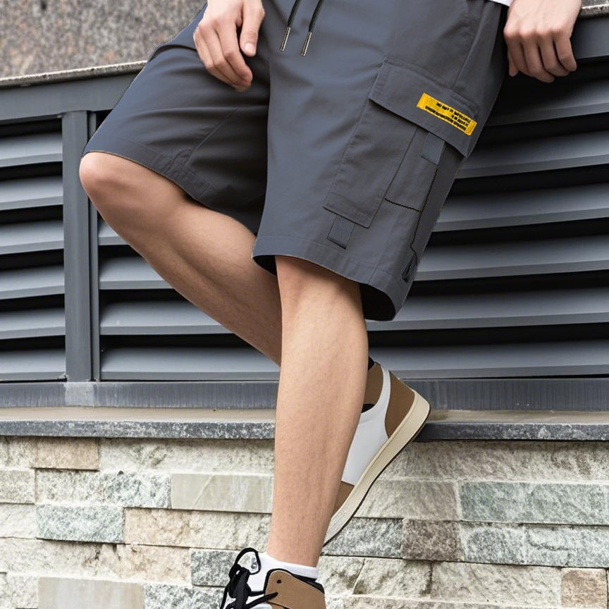 Norman – Casual Cargo-Shorts med Flere Lommer