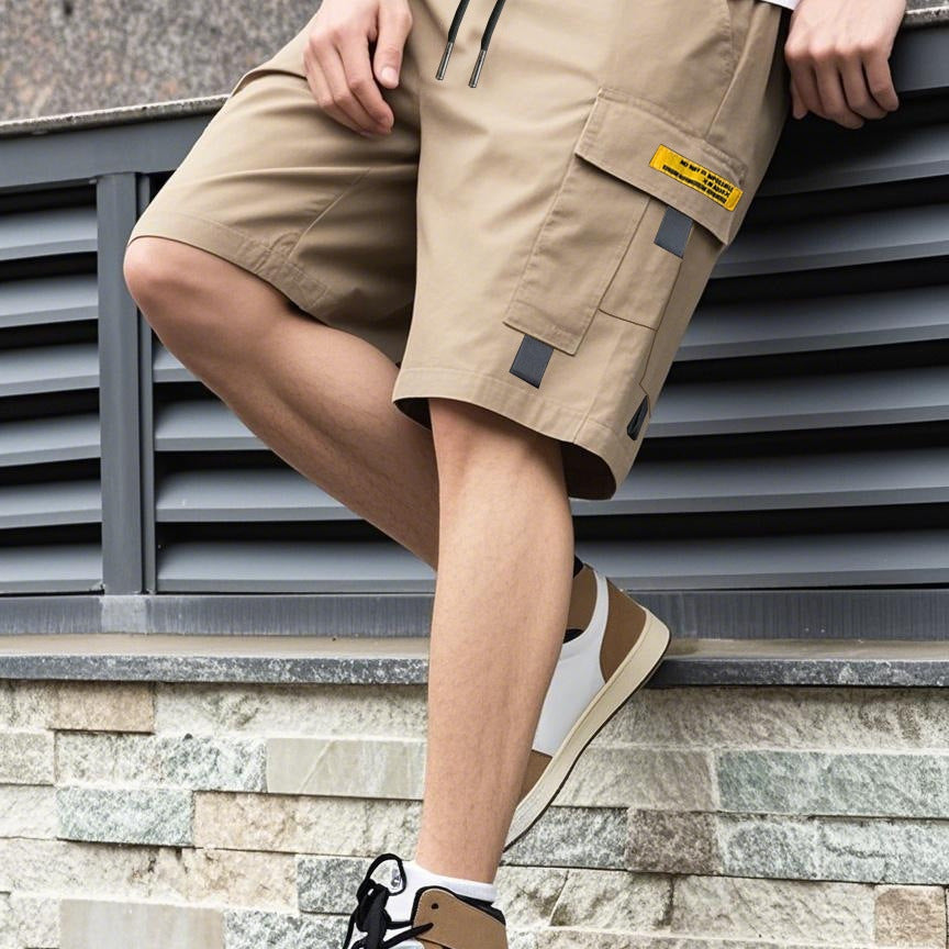 Norman – Casual Cargo-Shorts med Flere Lommer