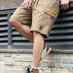 Norman – Casual Cargo-Shorts med Flere Lommer