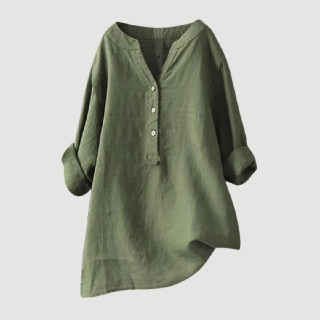 Nora – Løs Elegant Bluse
