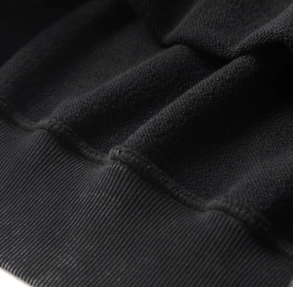 350g Oversized genser med syrevasket finish