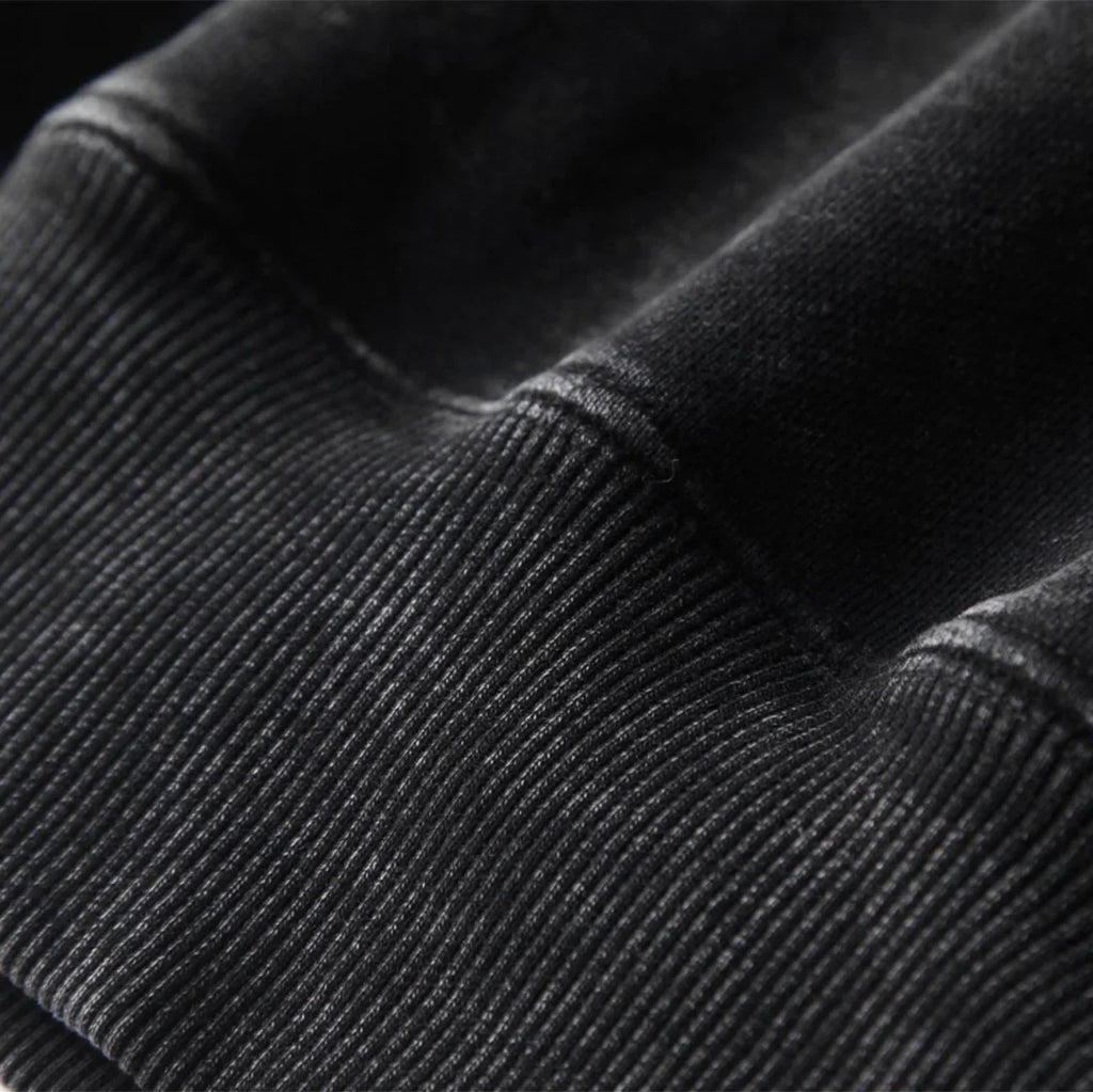 350g Oversized genser med syrevasket finish