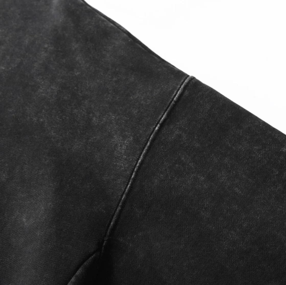 350g Oversized genser med syrevasket finish