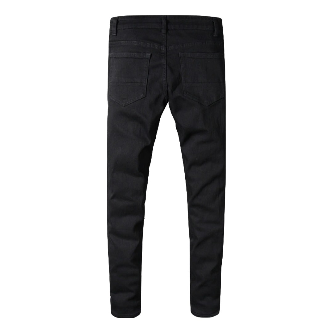 Helt svarte jeans