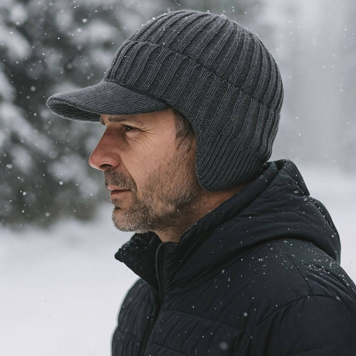 Svalen™ – Unisex vinterlue med ørebeskyttelse