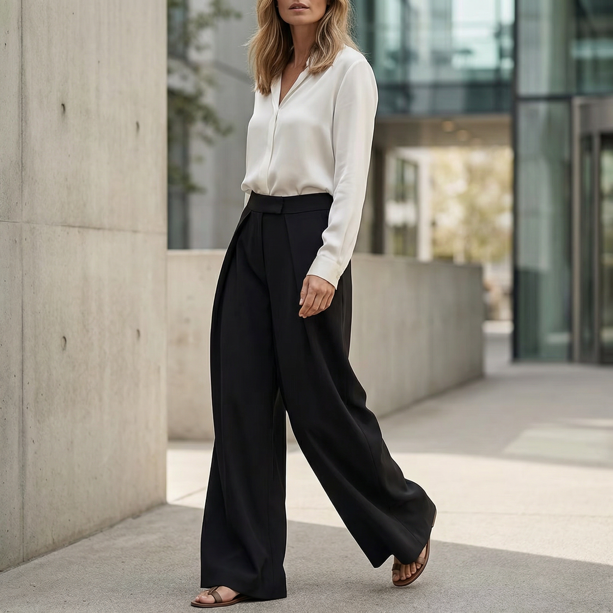 Elvira™ Wide Leg Bukse