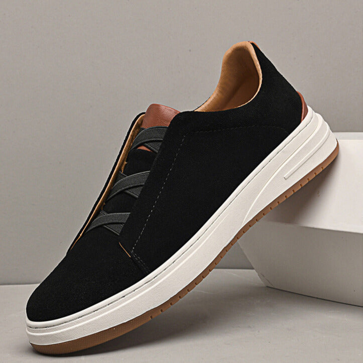 Sofies Oslo Butikk | Semsket slip-on sko for menn