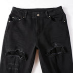 Helt svarte jeans