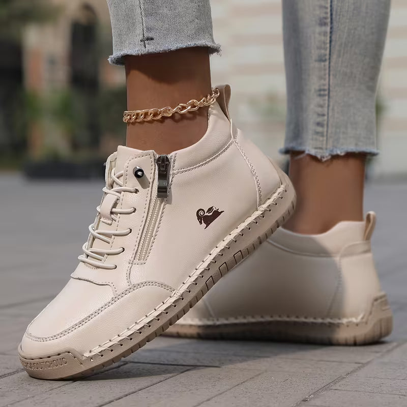 Mila – Komfortable ortopediske sneakers med glidelås