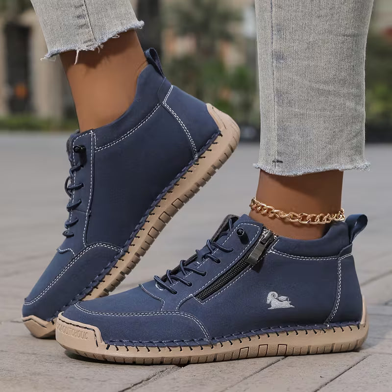 Mila – Komfortable ortopediske sneakers med glidelås