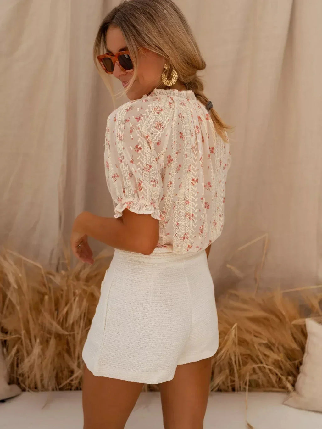 Vivène | Blouse Florale Romantique