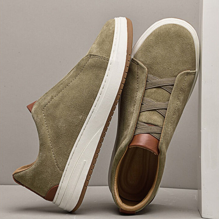 Sofies Oslo Butikk | Semsket slip-on sko for menn