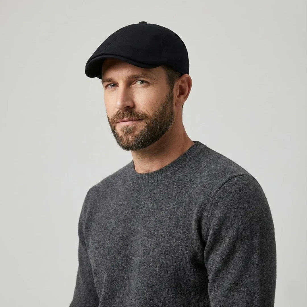 Urban Heritage – Stilfull flat cap for menn