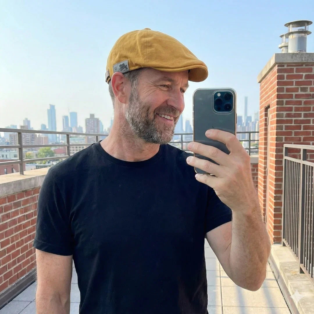 Urban Heritage – Stilfull flat cap for menn