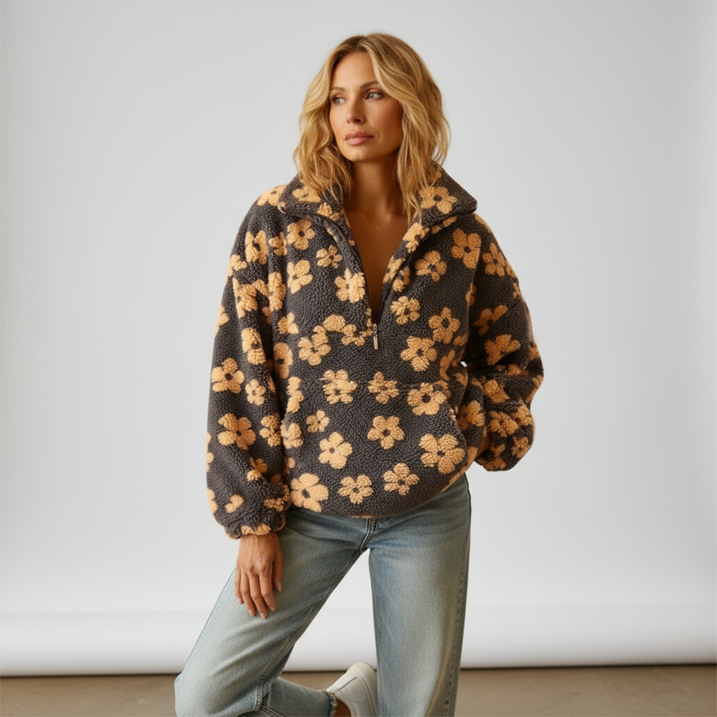 Alma - Fleece Blomsterkomfort