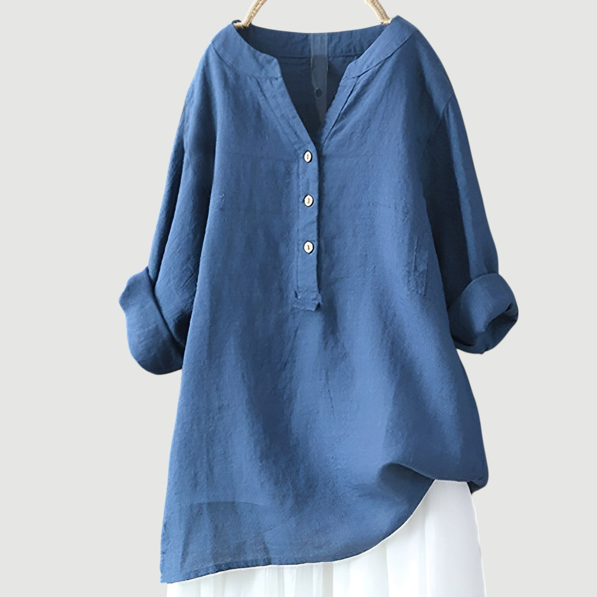 Nora – Løs Elegant Bluse