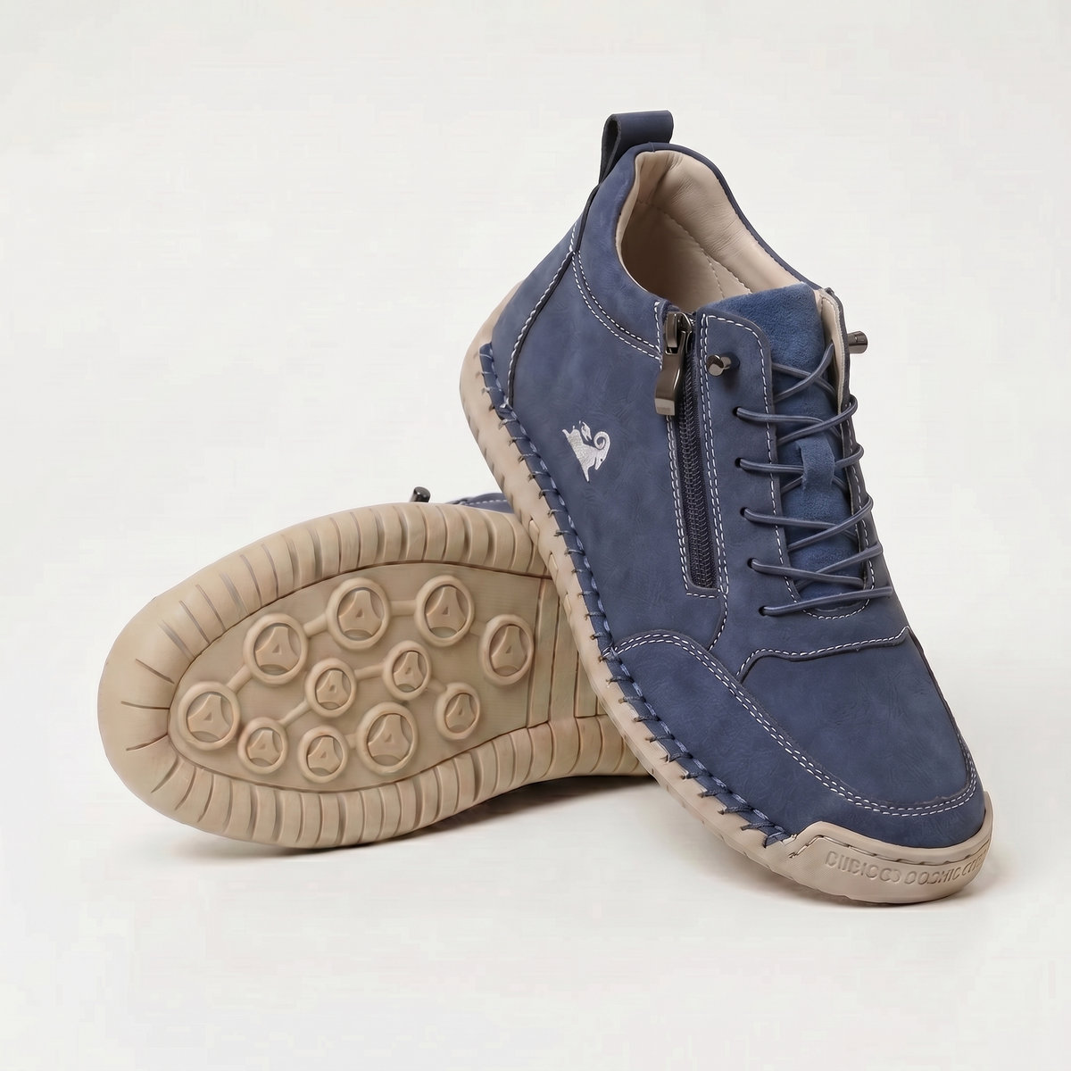 Mila – Komfortable ortopediske sneakers med glidelås