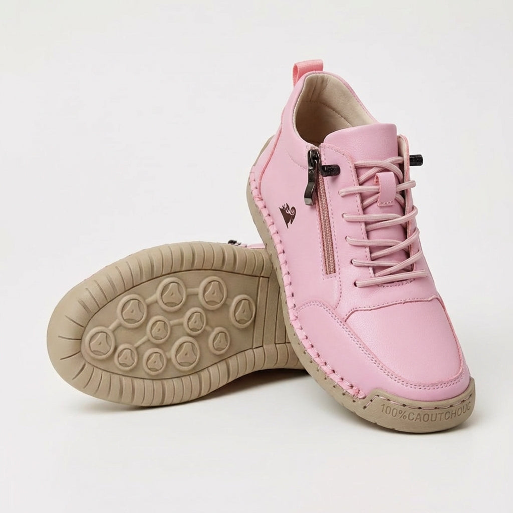 Mila – Komfortable ortopediske sneakers med glidelås