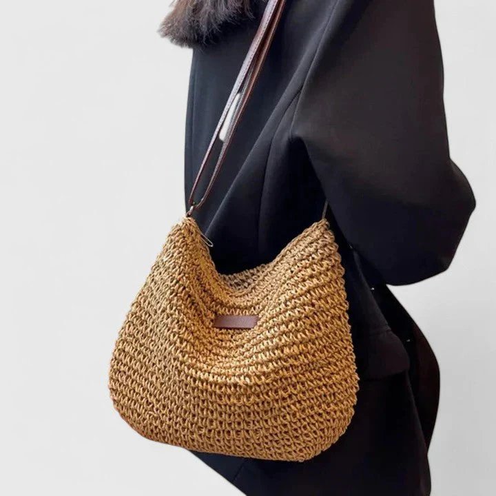Ria | Strukturert Crossbody-veske med Justerbar Stropp