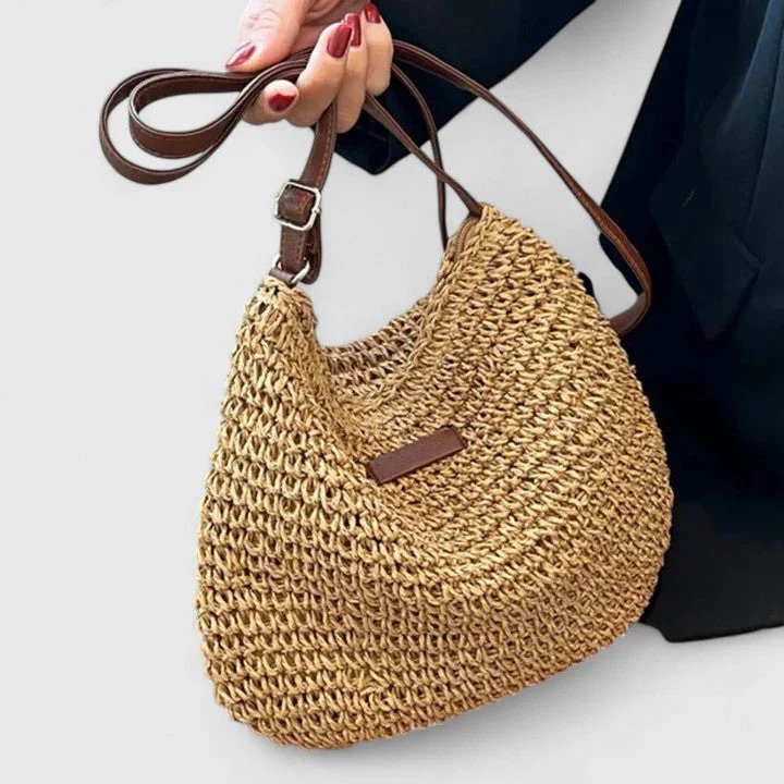 Ria | Strukturert Crossbody-veske med Justerbar Stropp