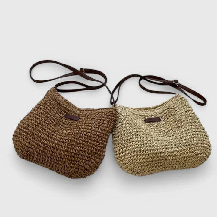 Ria | Strukturert Crossbody-veske med Justerbar Stropp